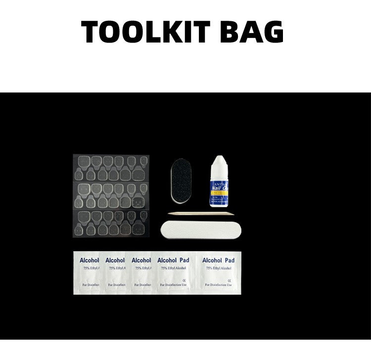 Pink Nude Embossed Floral Press on Fake Nails