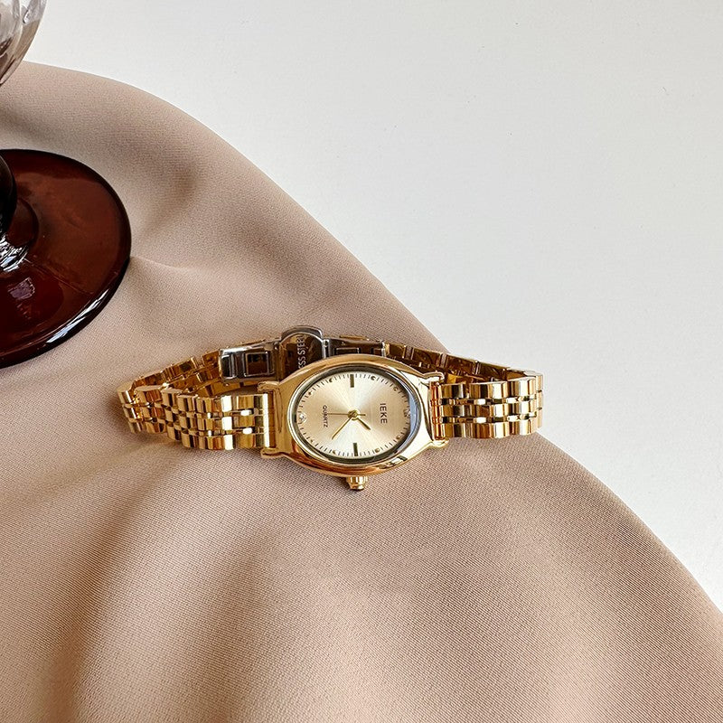 Vintage Gold Stainless Steel Watch