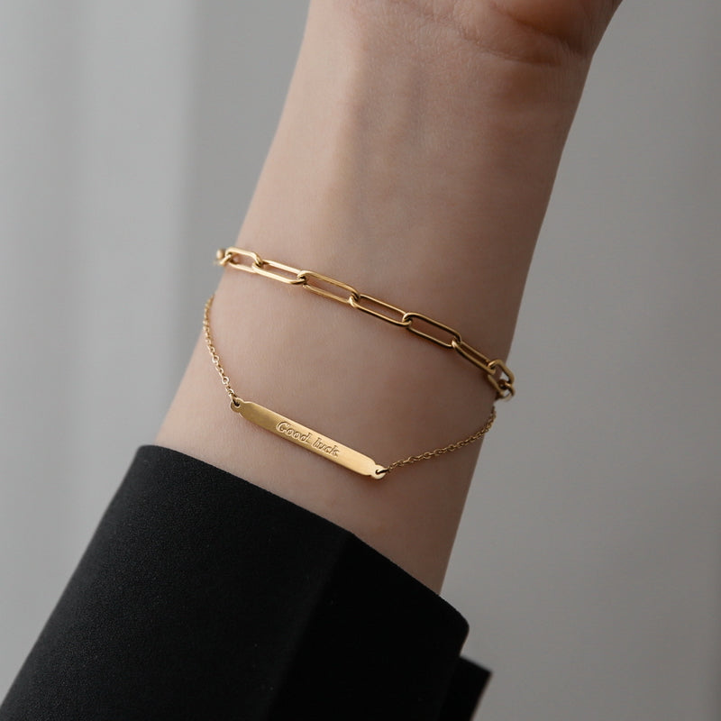 Double-layer Goodluck Link Bracelet