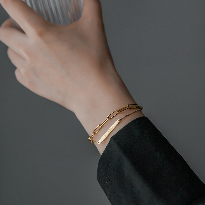 Double-layer Goodluck Link Bracelet