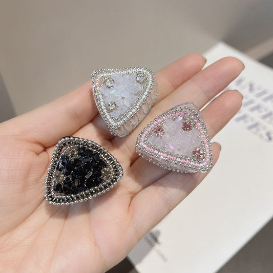 Crystal Beaded Mini Claw Clips