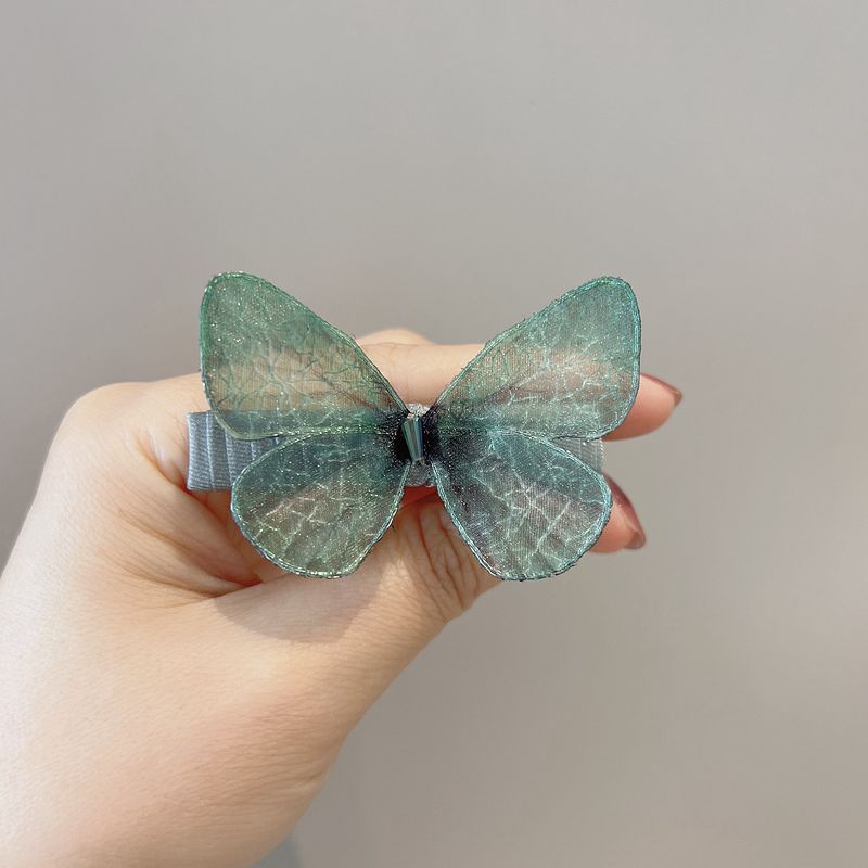 Organza Gradient Butterfly Hair Clip