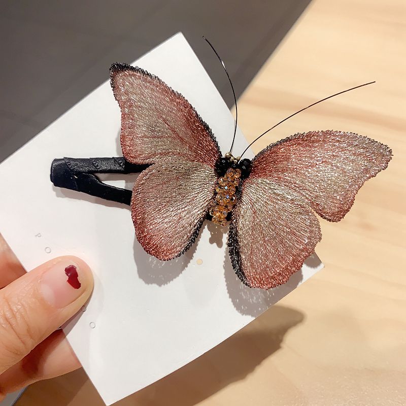 Gradient Butterfly Handmade Hair Clip