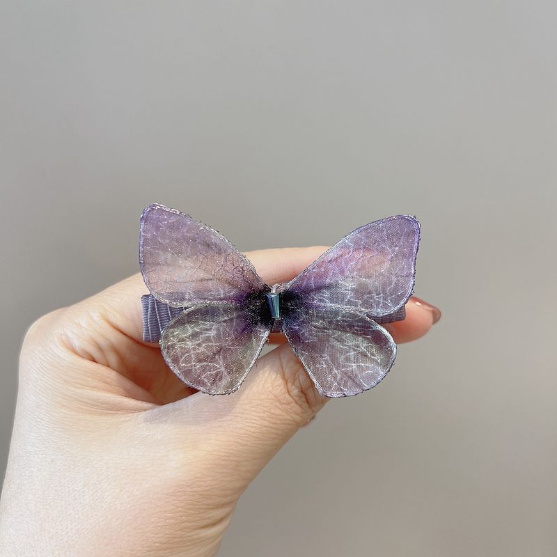 Organza Gradient Butterfly Hair Clip