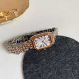 Load image into Gallery viewer, Vintage Stainless Steel Square Watch