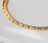 Load image into Gallery viewer, Double-layer Gold Chain Bracelet
