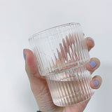 Load image into Gallery viewer, 300ml Aesthetic Glass Milk Coffee Cup