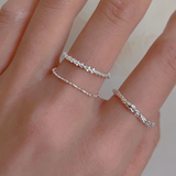 Load image into Gallery viewer, 925 Sterling Silver Dainty Stacking Ring