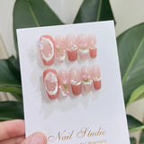 Load image into Gallery viewer, 3D Tulip Art Paint Pink Spring Press Nails