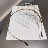 Load image into Gallery viewer, Handmade Gold Net Pearl Headband