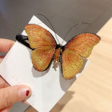 Load image into Gallery viewer, Gradient Butterfly Handmade Hair Clip