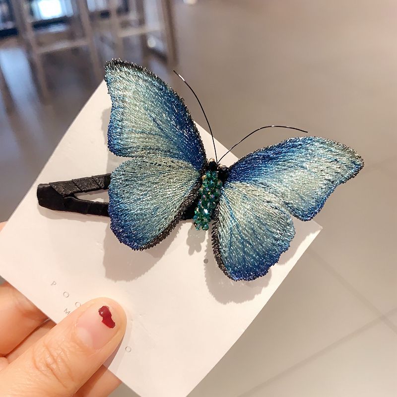 Gradient Butterfly Handmade Hair Clip