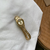 Load image into Gallery viewer, Exquisite Small Dial Zircon Gold Watch